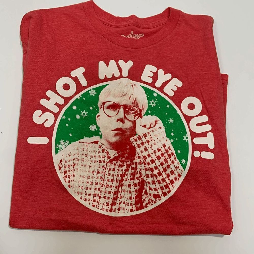 A Christmas Story "I shot my eye out!" T Shirt